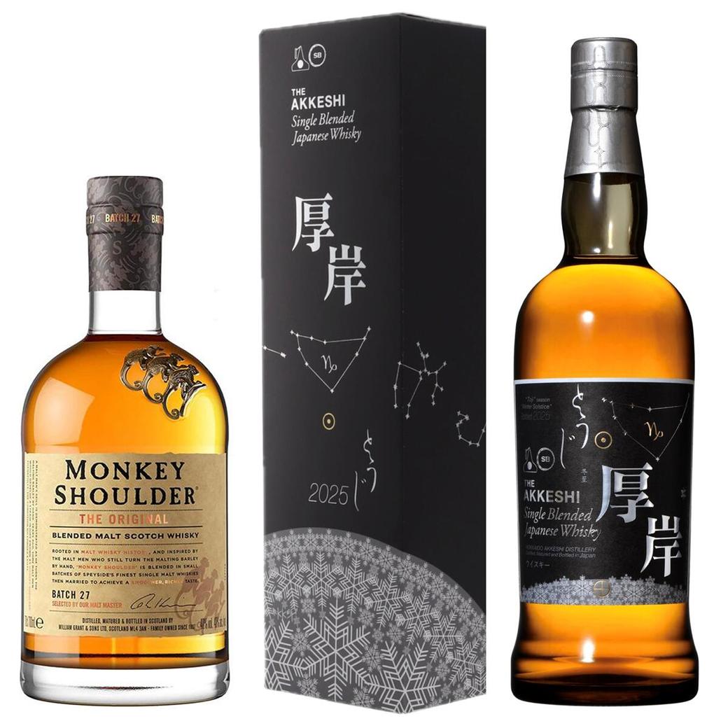 厚岸ウイスキー4本セット 『寒露』『雨水』『清明』『大暑』 厚岸 4本