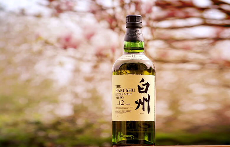 サントリー ウイスキー 白州 12年 海外版 パンフレット付 サントリー