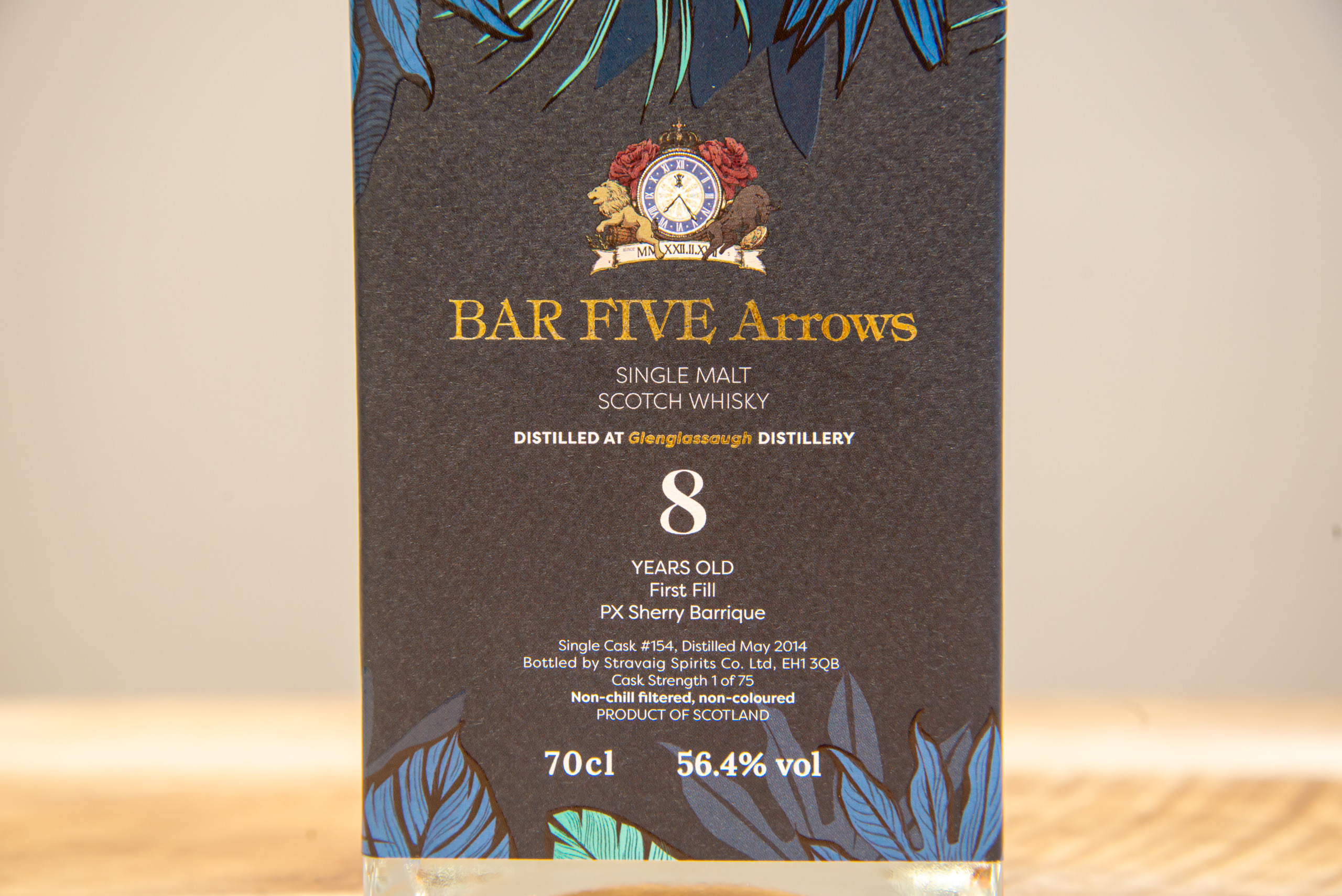 BAR FIVE Arrows オリジナルボトル（グレングラッサ 8年） | WHISKY