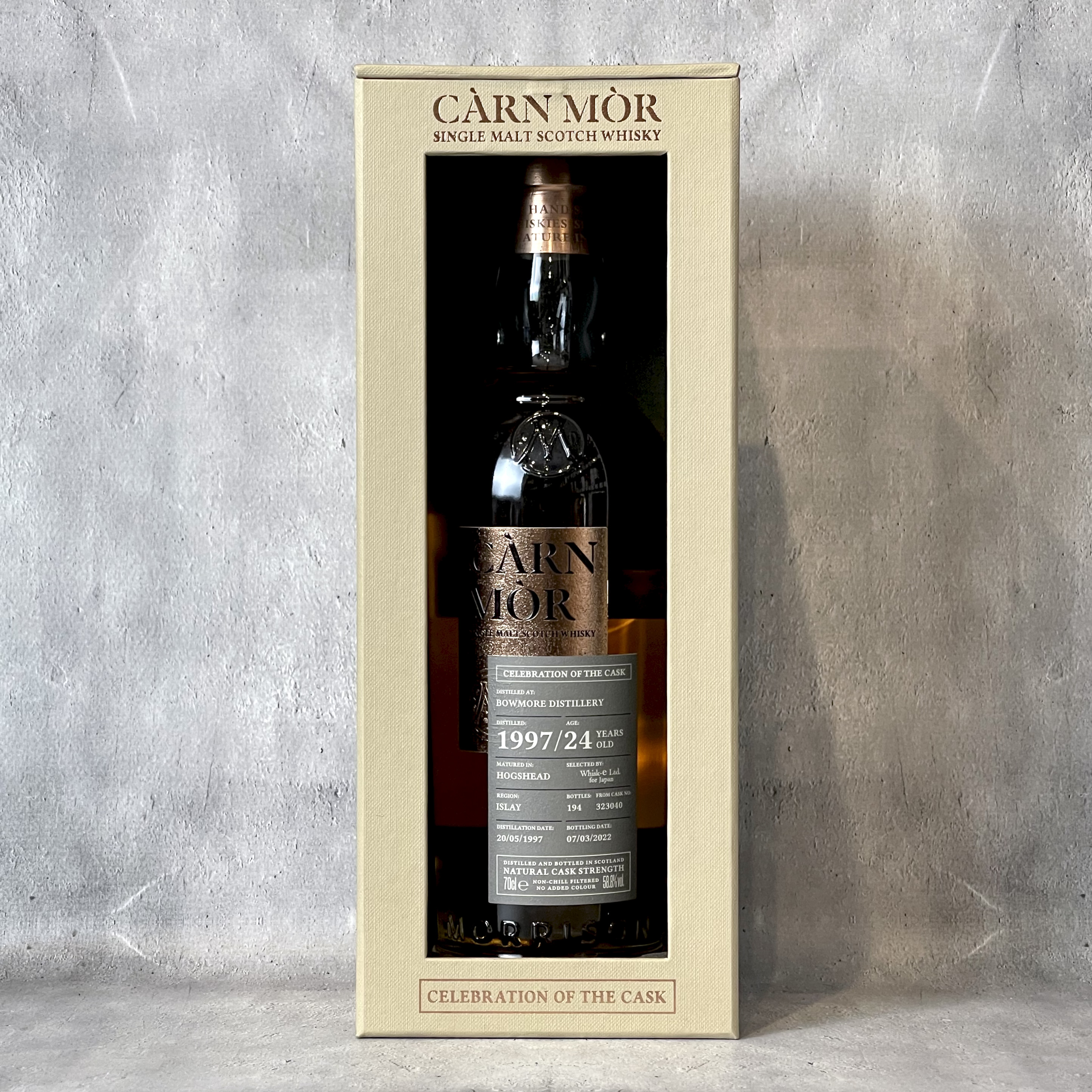 WHISKY LOVERS ONLINESHOP / ボウモア 1997 24年 セレブレーション