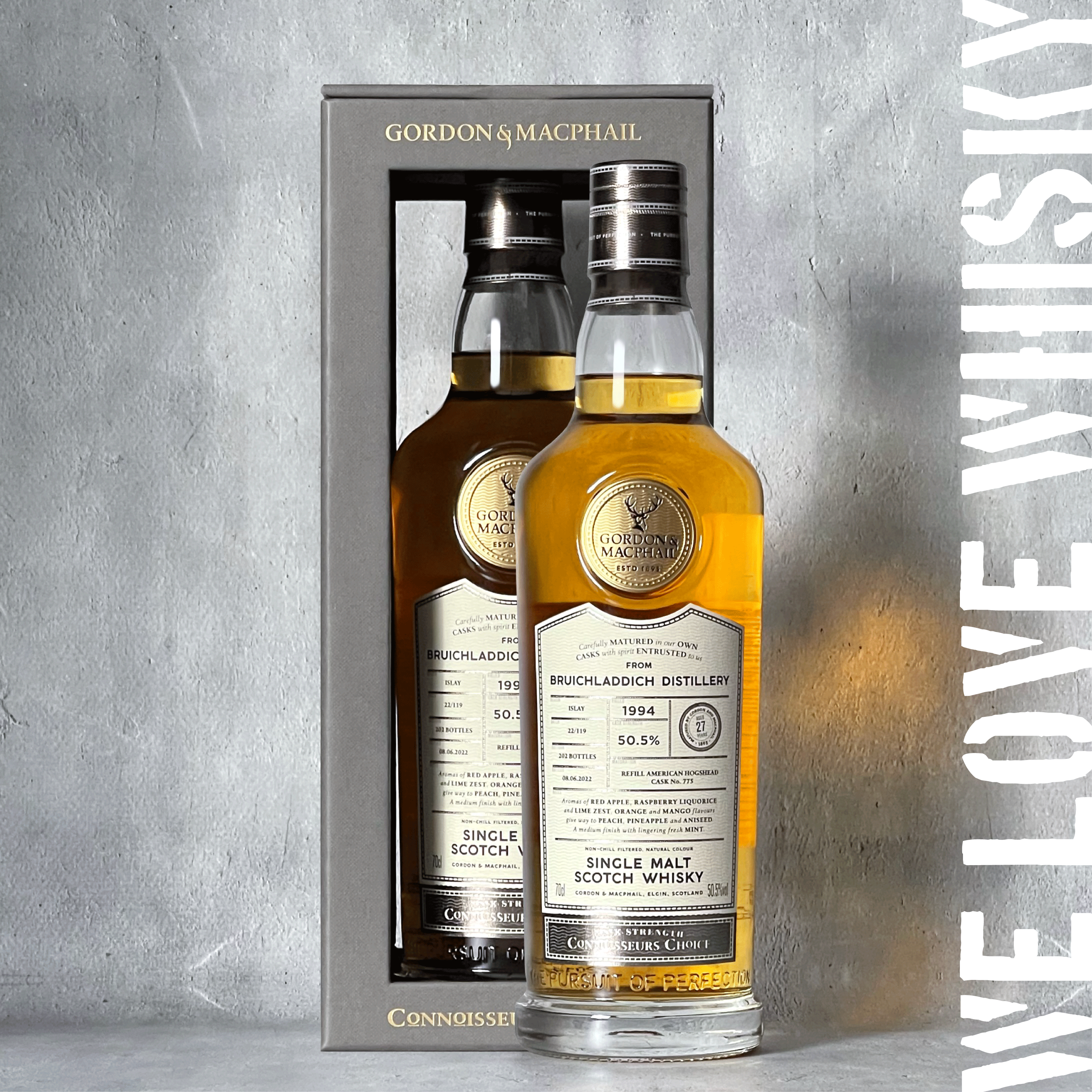 WHISKY LOVERS ONLINESHOP / ブルイックラディ 1994 27年 リフィル