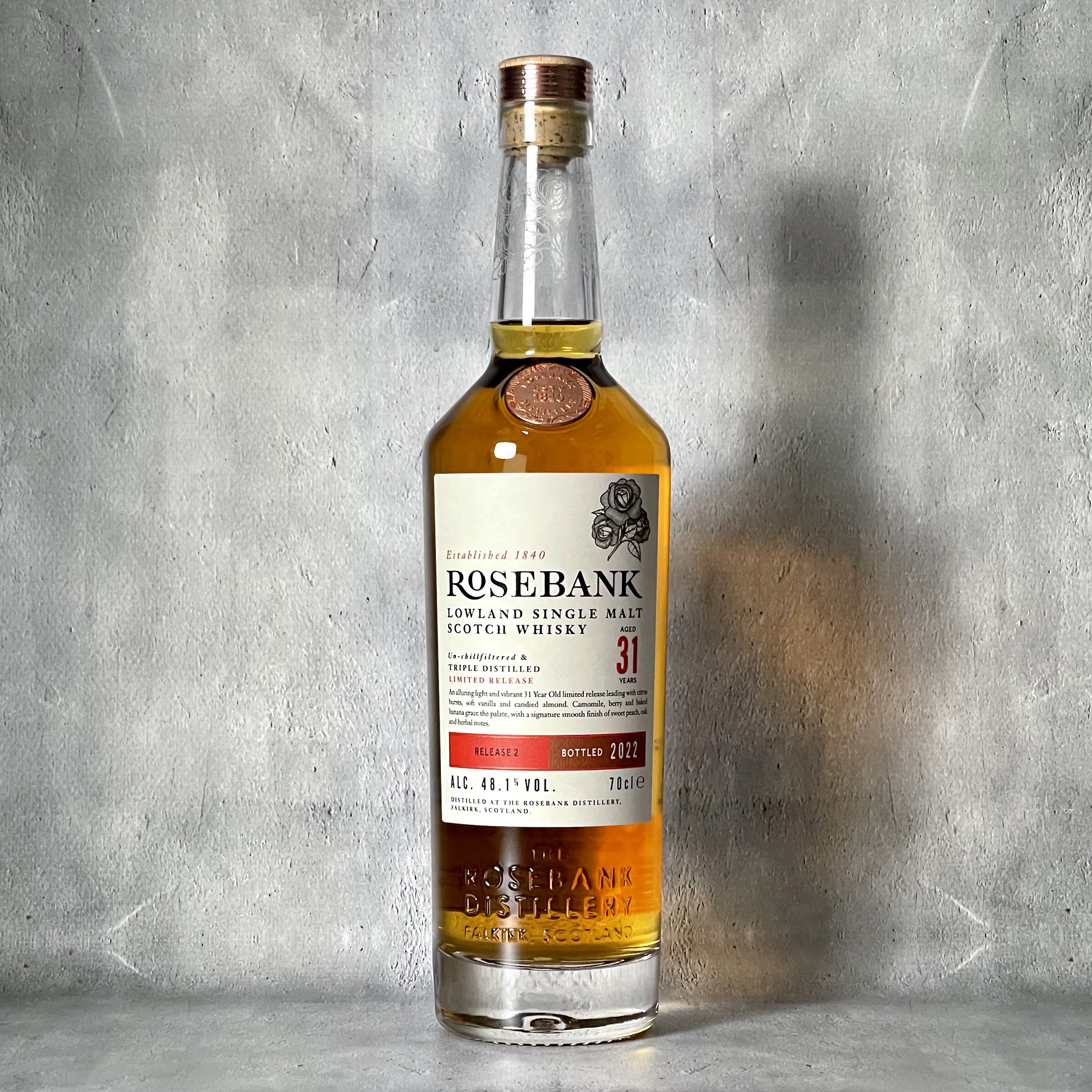 SMWS 25.64 （閉鎖）ローズバンク 22年 SMWS 25.64 （閉鎖）ローズ