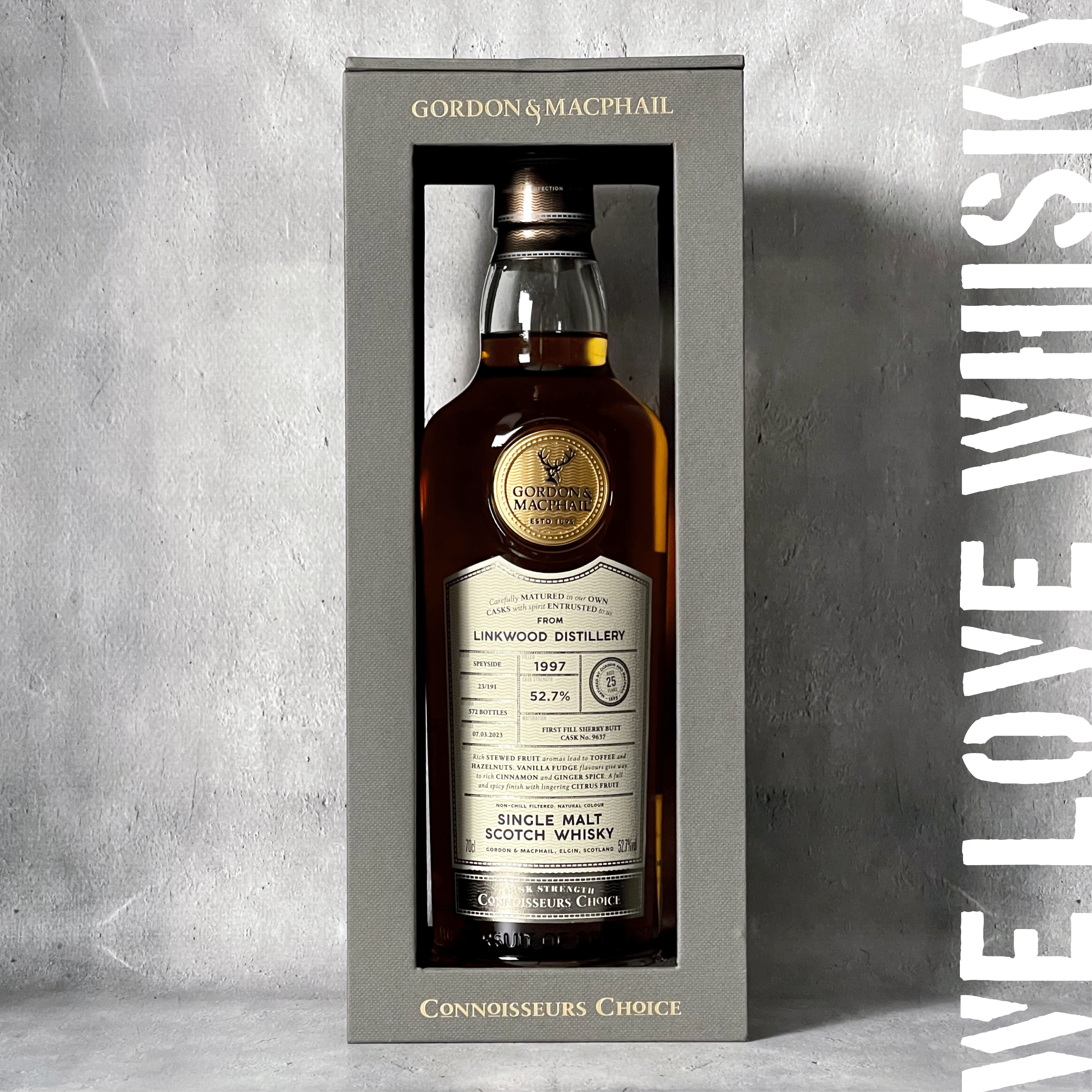 WHISKY LOVERS ONLINESHOP / リンクウッド 1997 25年 ファーストフィル