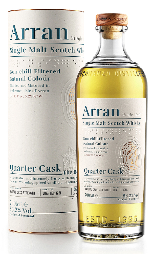Arran シングルアイランドモルトウイスキー 限定版 2000年 43% Arran