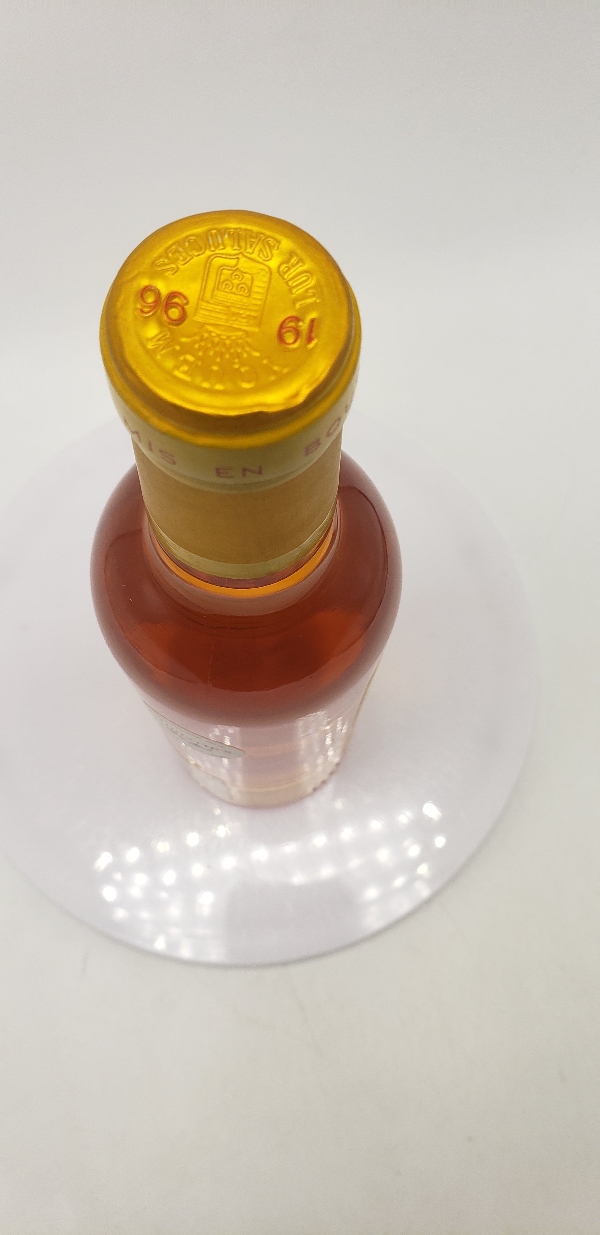 1996 Château d'Yquem, Sauternes (half-bottle) – Wine Consigners Inc.