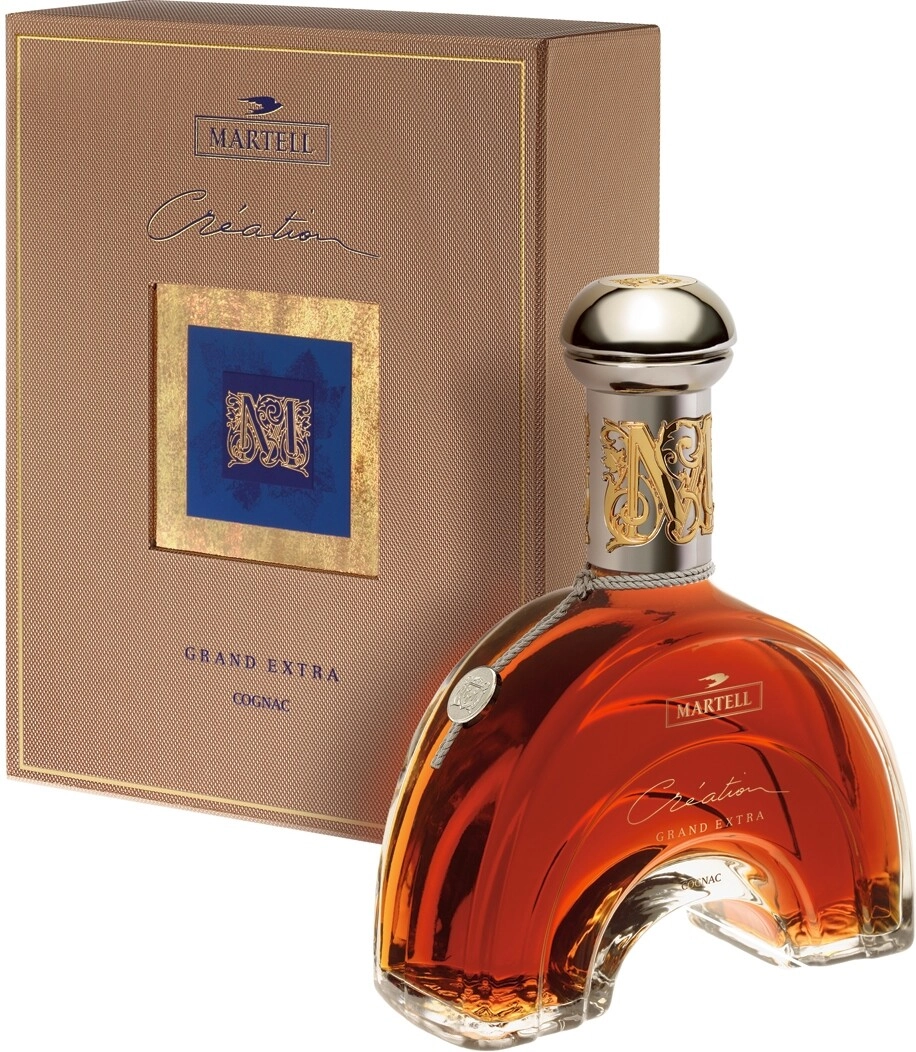 Cognac Martell, Creation Grand Extra, gift box, 700 ml Martell