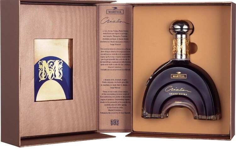Cognac Martell, Creation Grand Extra, gift box, 700 ml Martell