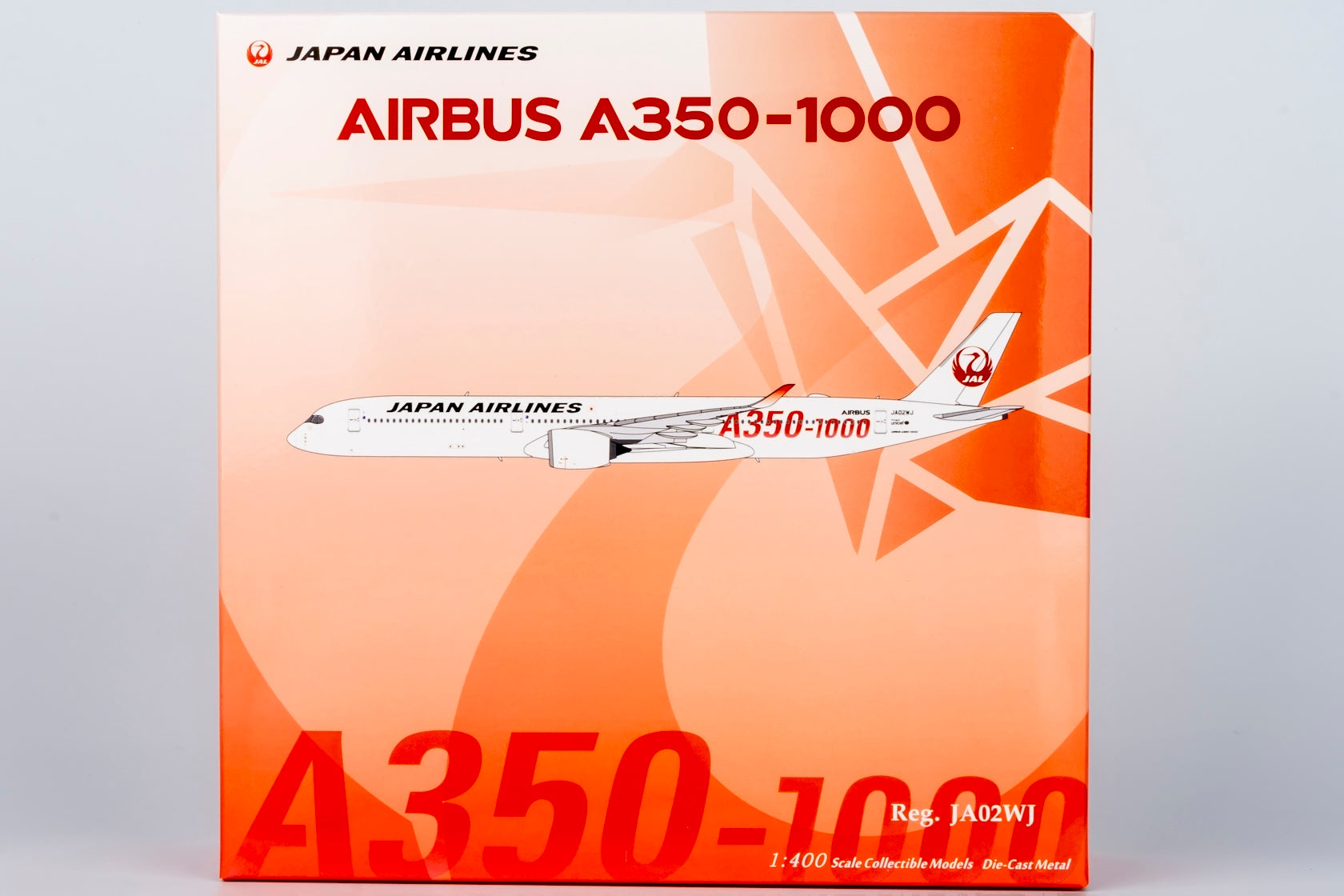 NG Models 1:400 Japan Airlines (JAL) A350-1000 JA01WJ with red