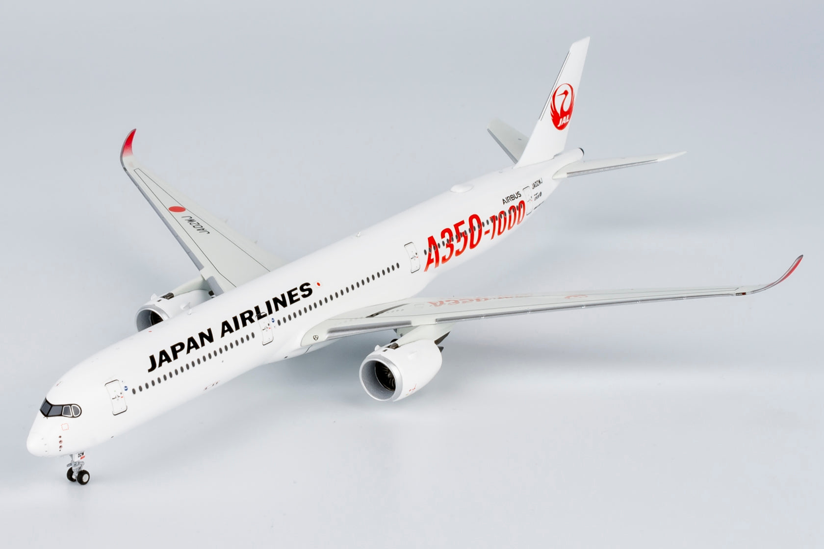 NG Models 1:400 Japan Airlines (JAL) A350-1000 JA01WJ with red
