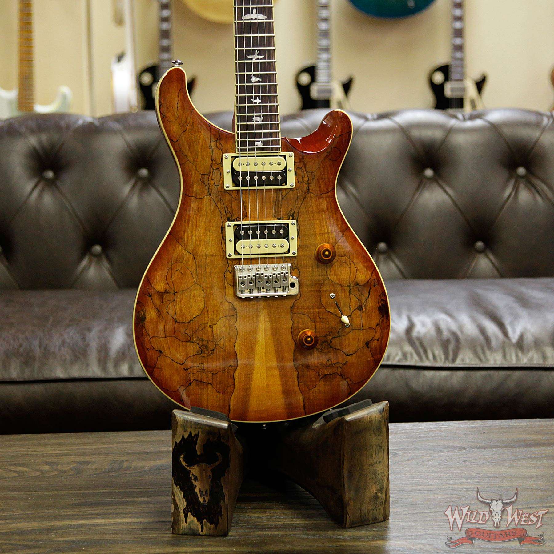 ギター PRS SE Custom 24 Spalted Maple PRS SE Custom 24 Spalted