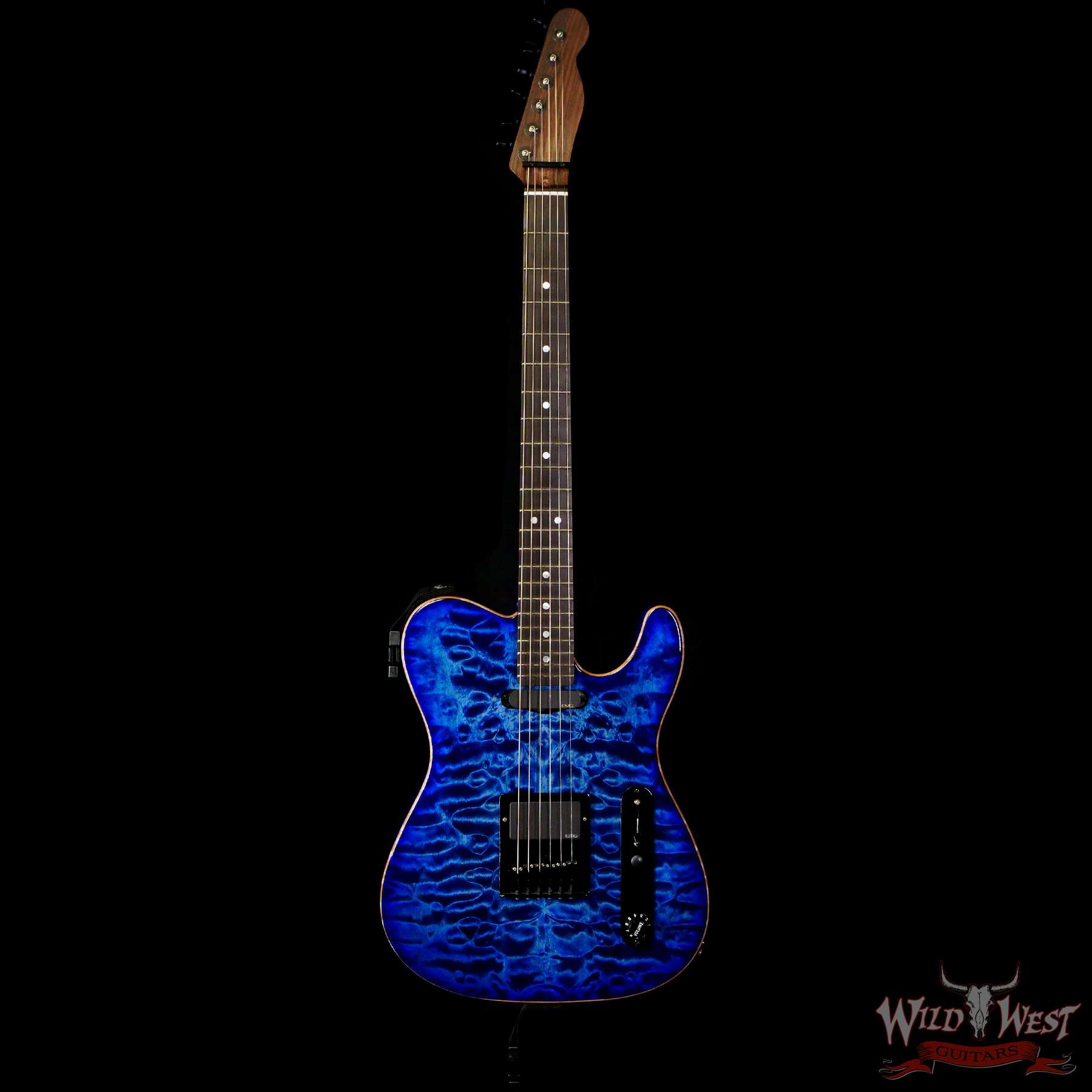 Jim Root Collection Warmoth Quilt Maple Top Telecaster Rosewood