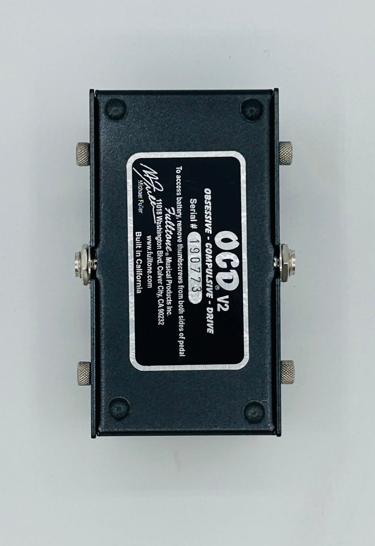 希少：Fulltone OCD V2 CME Black Fulltone日本限定カラーの「OCD v2