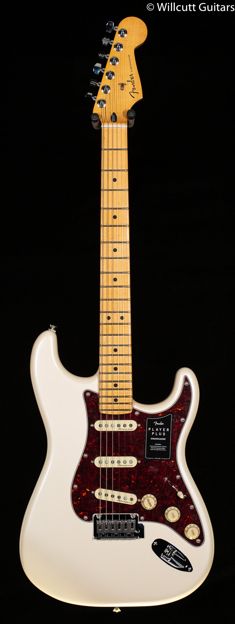 Fender Player Plus Stratocaster Olympic Pearl - Willcutt Guitars