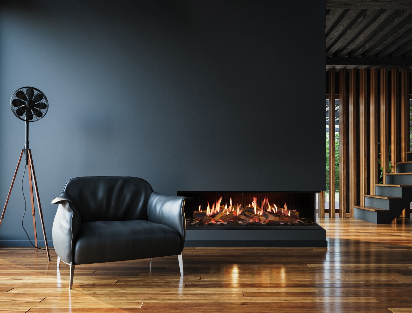 Vision Solus iX15 Holographic Fire - Wilsons Fireplaces