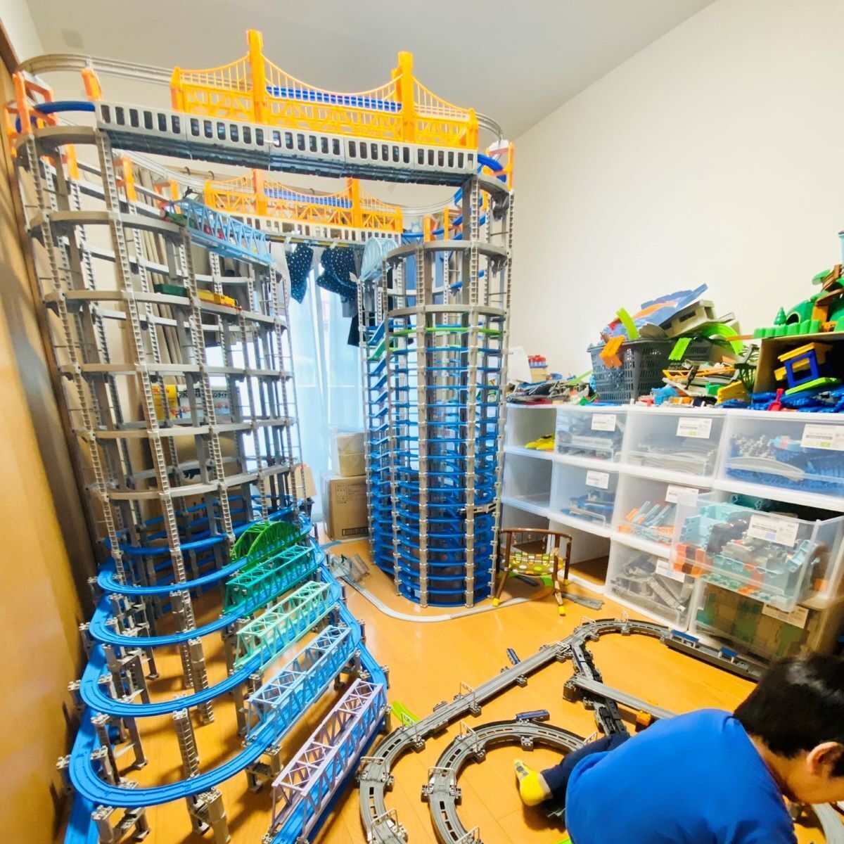 プラレール線路 立体タワーレイアウト 【公式通販】