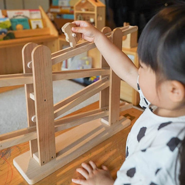 皇室ご愛用の木のおもちゃ 8ヶ月～5歳まで幅広く使える。コロコロ