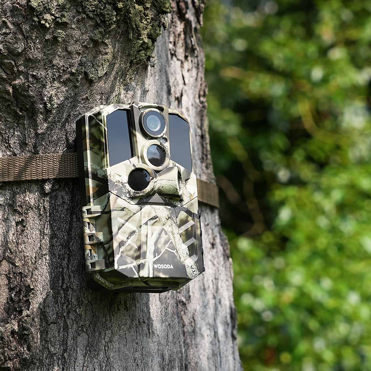 WOSPORTS G300 Trail Camera | Wildlife Camera with Night Vision