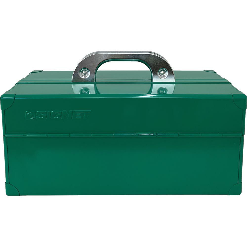 SIGNET 両開きツールボックス (グリーン) 54023 | WORLD IMPORT TOOLS