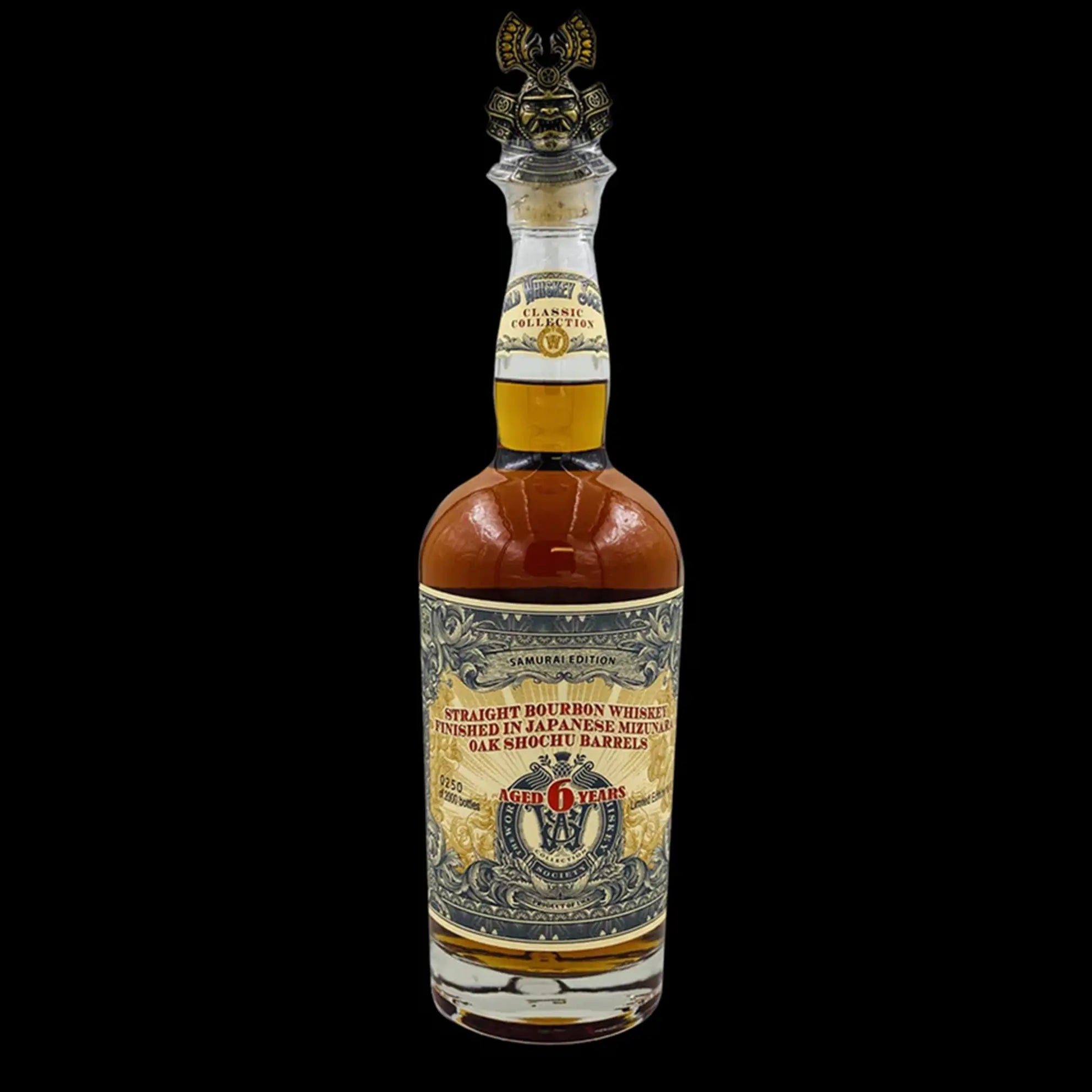 6 YO Straight Bourbon Whiskey finished in Mizunara Barrel - World