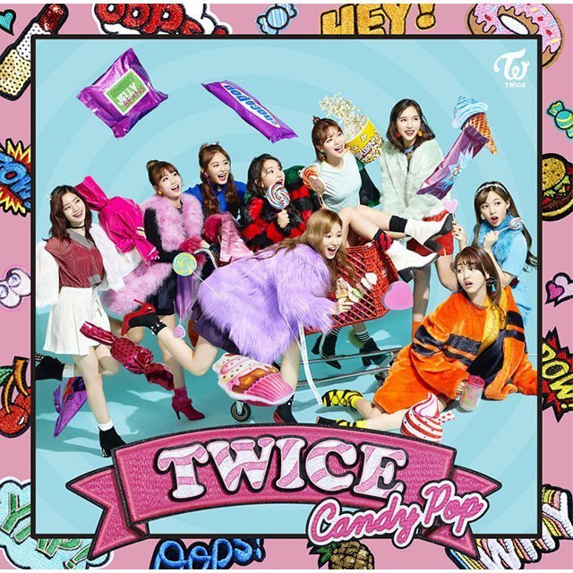 twice candy pop スケルトン トレーディングカード twice candy pop