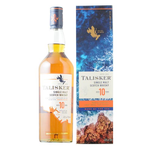 WEB限定】タリスカー・10年・箱付き タリスカー蒸留所 NV 英国