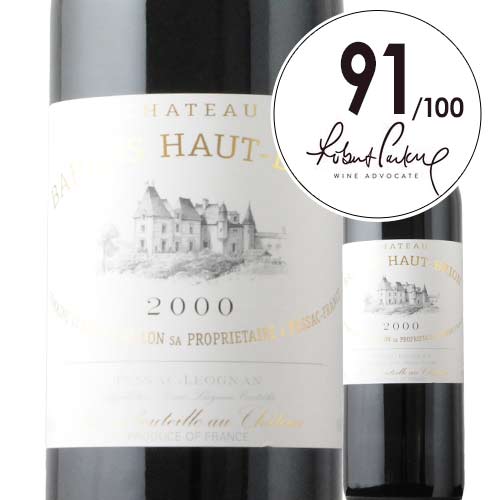 シャトー・バーン・オー・ブリオン シャトー・オー・ブリオン 2000年