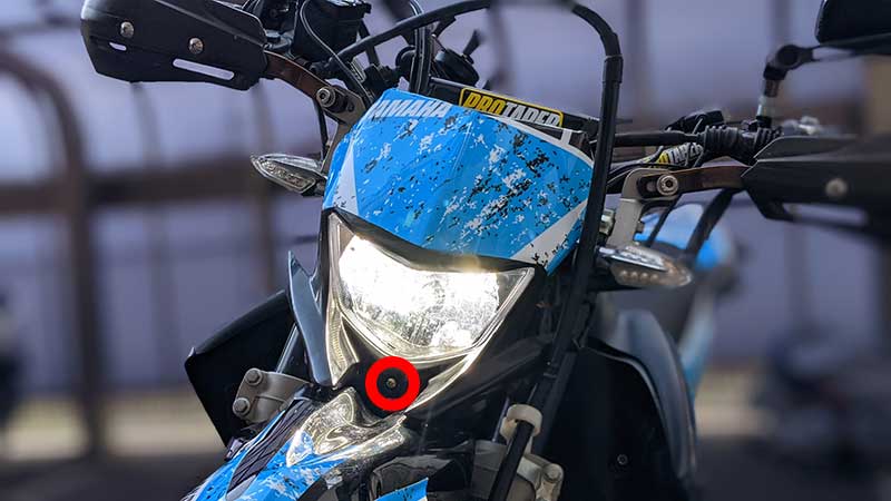 WR250X・R用 ライトカウル&LEDユニットセット