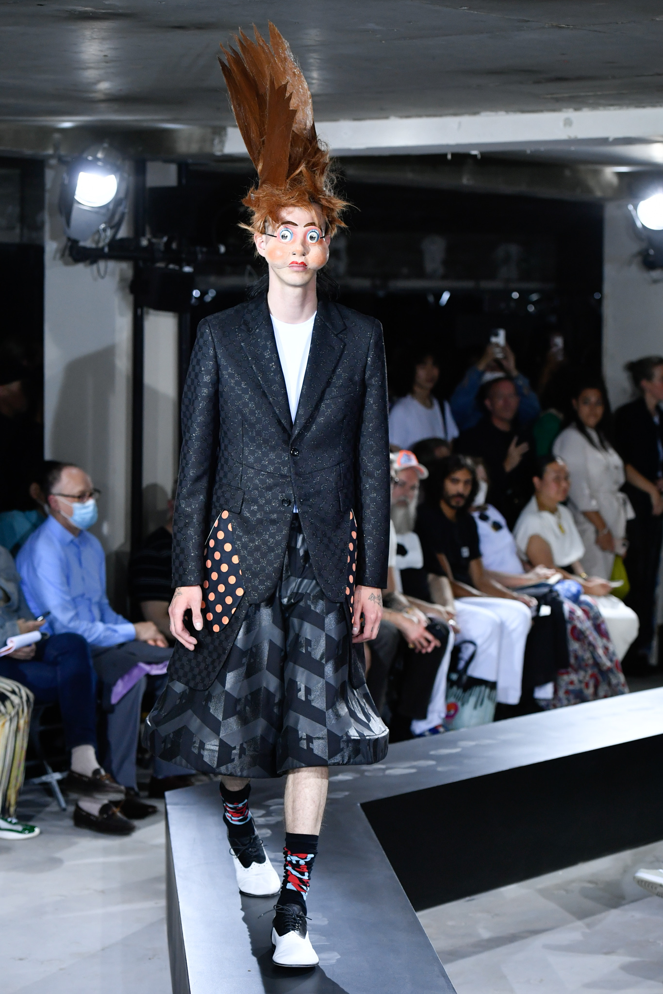 Comme Des Garçons Homme Plus Went Wide and Flaring For Spring