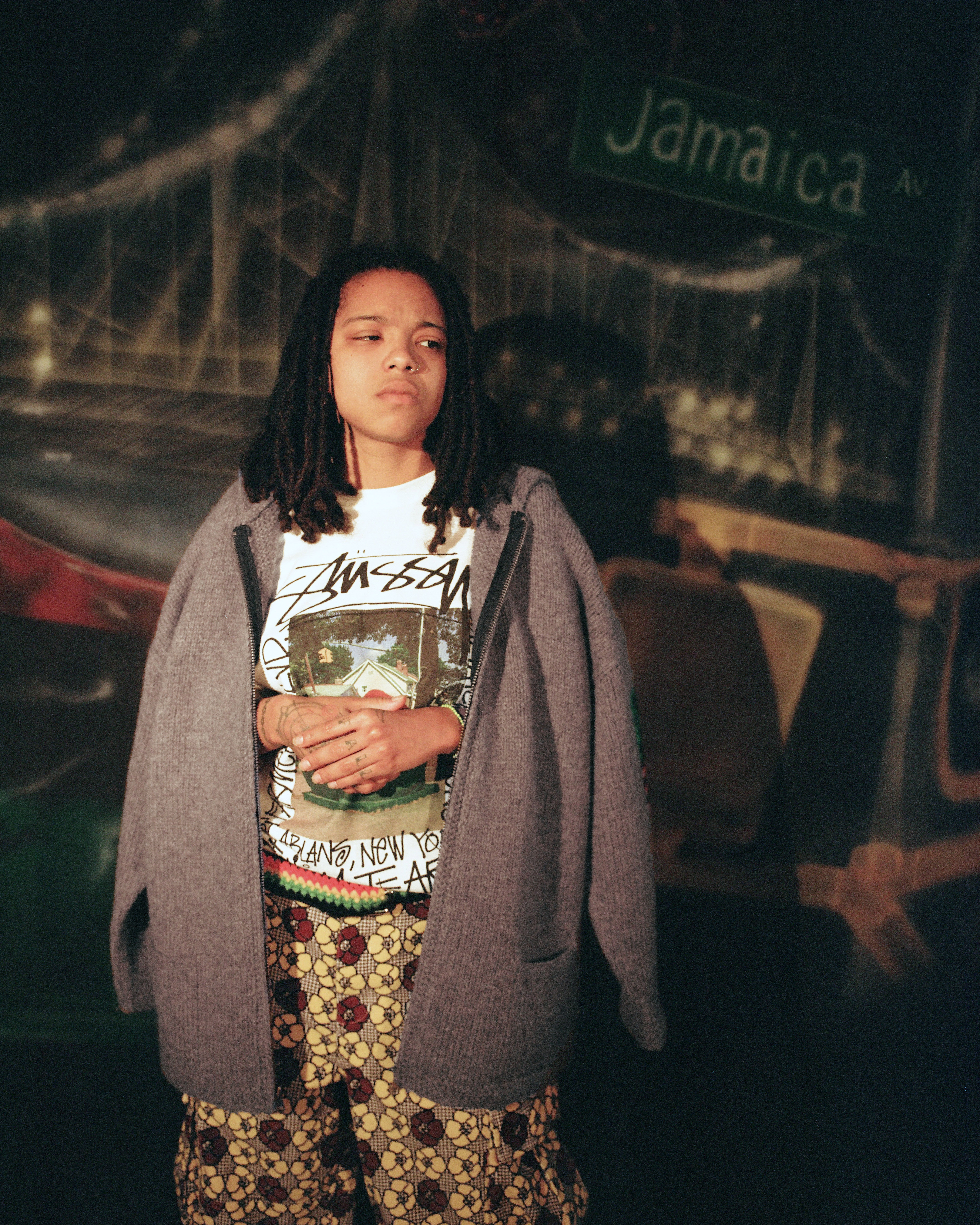 Stussy x Denim Tears レザーグローブ L/XL STUSSY】☆グローブ