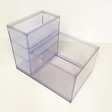 □国産3層式濾過槽□900×350×300h□オーバーフロー水槽用□ Amazon