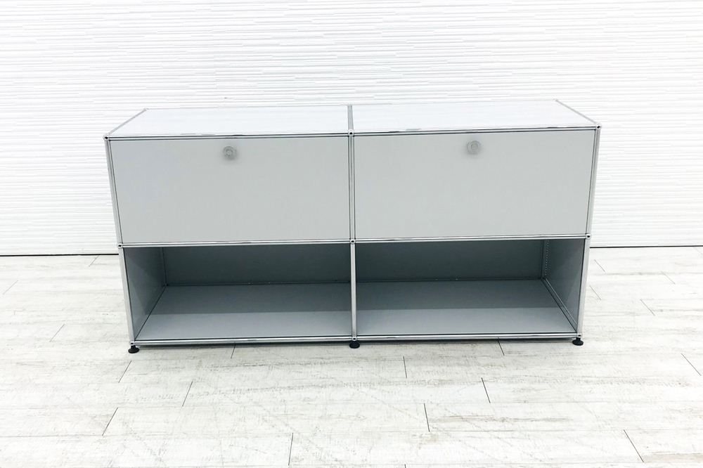 USM Haller ハラーシステム グレー | 中古オフィス家具専門店の