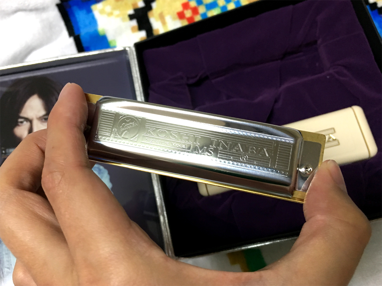 B'z 稲葉浩志Koshi Inaba Signature Blues Harp 稲葉浩志、世界的