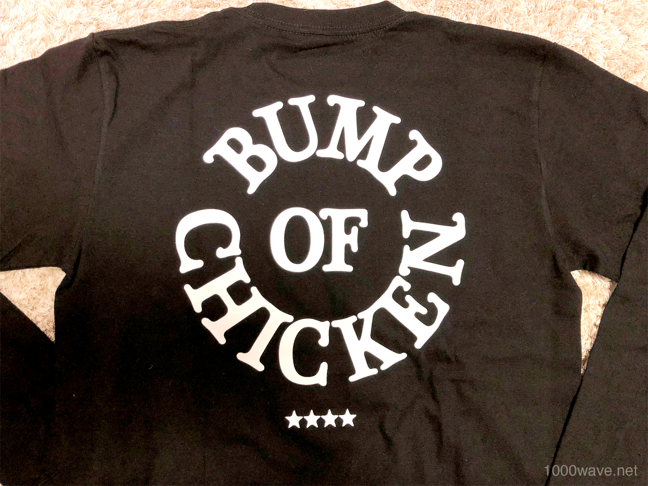 BUMP OF CHICKEN Logo Knitwear/BLACK Lサイズ BUMP OF CHICKEN