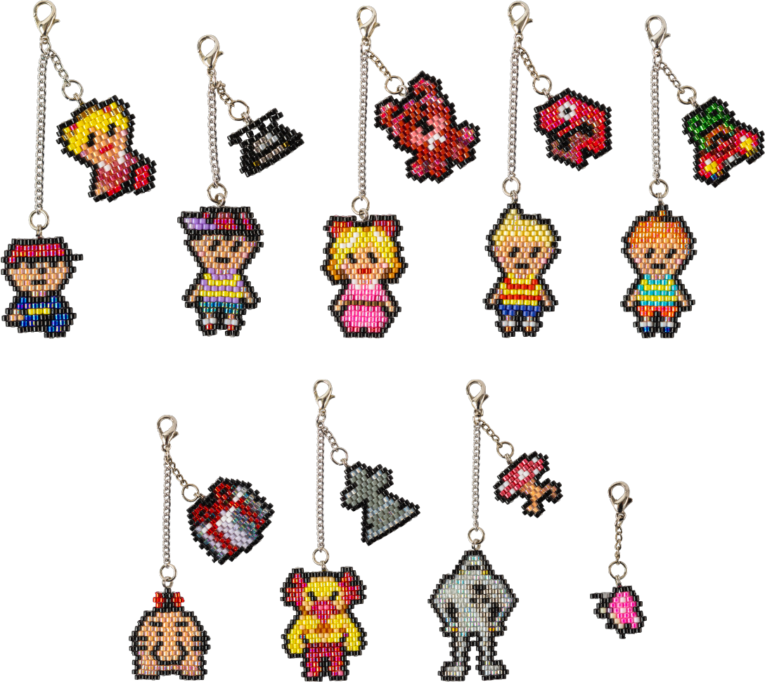 MOTHER2 ネス どせいさん ビーズチャーム MOTHER2 ネス どせいさん