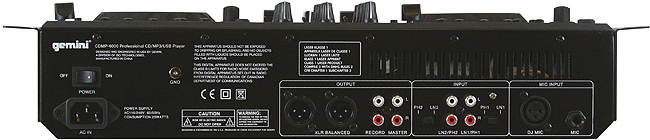 Gemini CDMP-6000| Combo Players | Gemini DJ CD Players