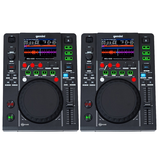 Gemini MDJ-600 Pack, DJ Packages, Chicago DJ Equipment