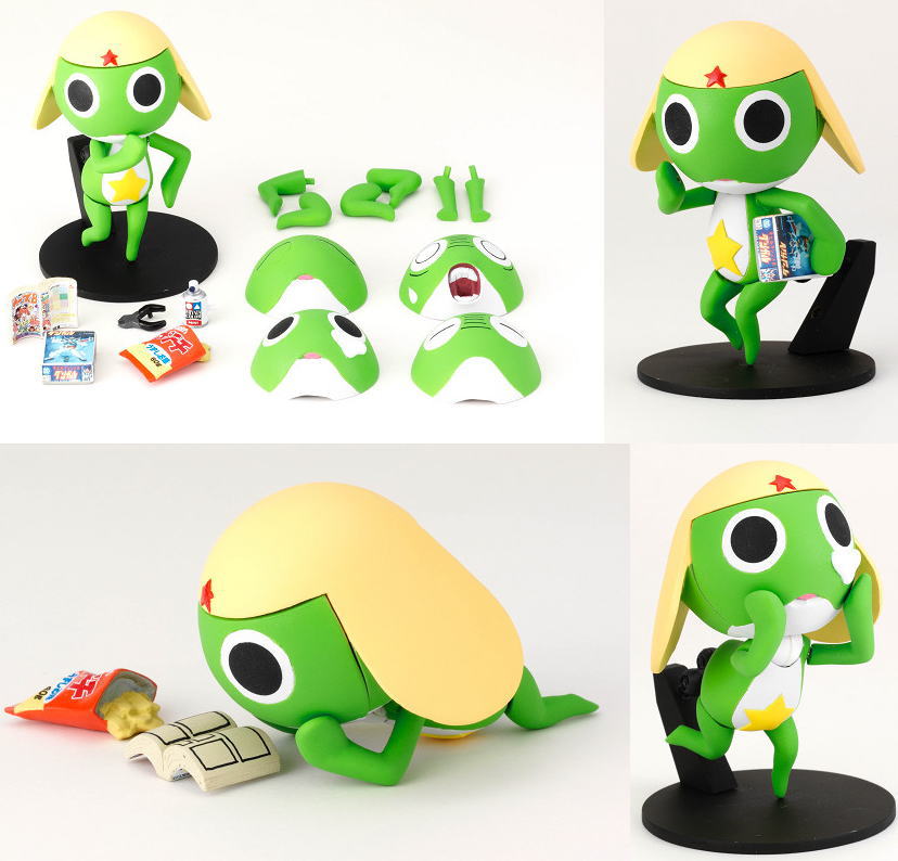 5 種 ファッション まとめ売り ケロロ ヒロイン フィギュア セット
