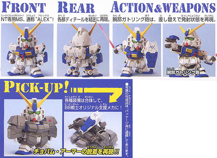 ガンダムNT-1 (SD) (ガンプラ) - ホビーサーチ ガンプラ他