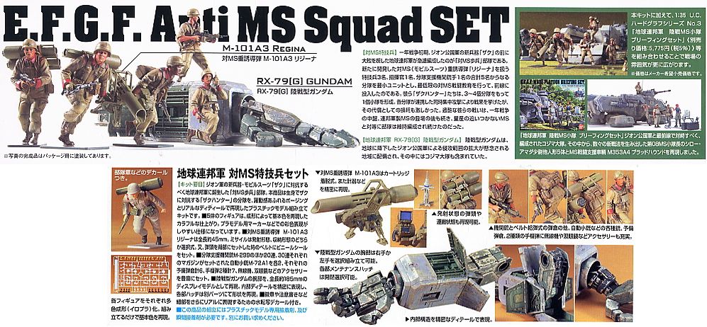 地球連邦軍 対MS特技兵セット (ガンプラ) - ホビーサーチ ガンプラ他