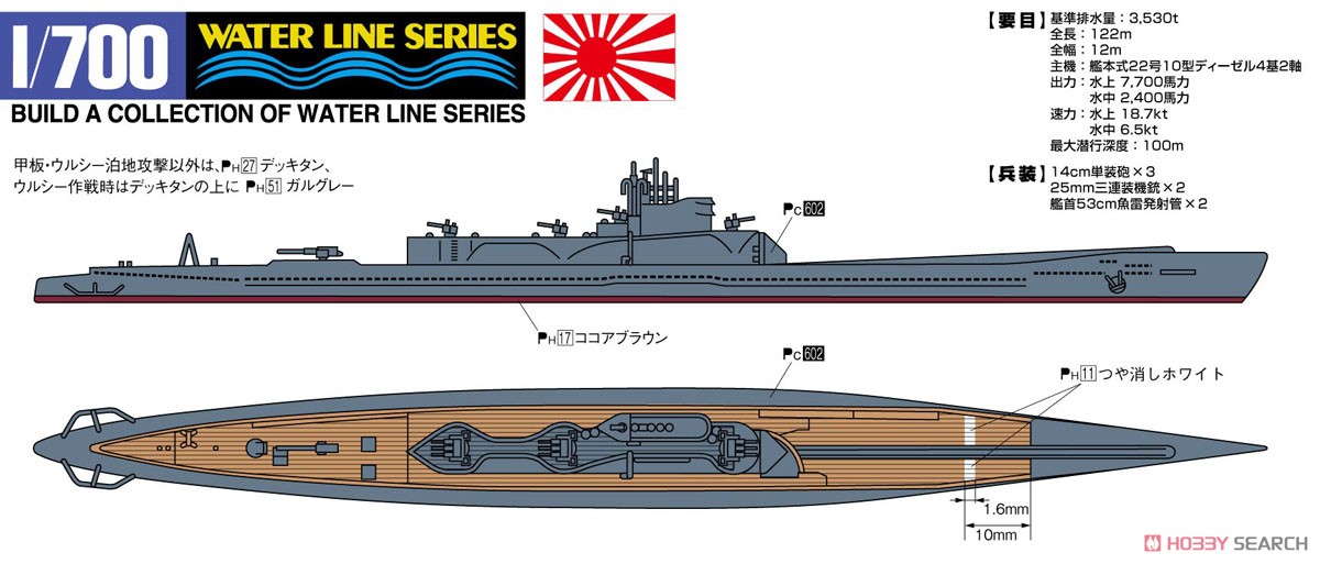 希少プラモデル レトロ電池模型 伊号-401 日本海軍 潜水艦 伊-401
