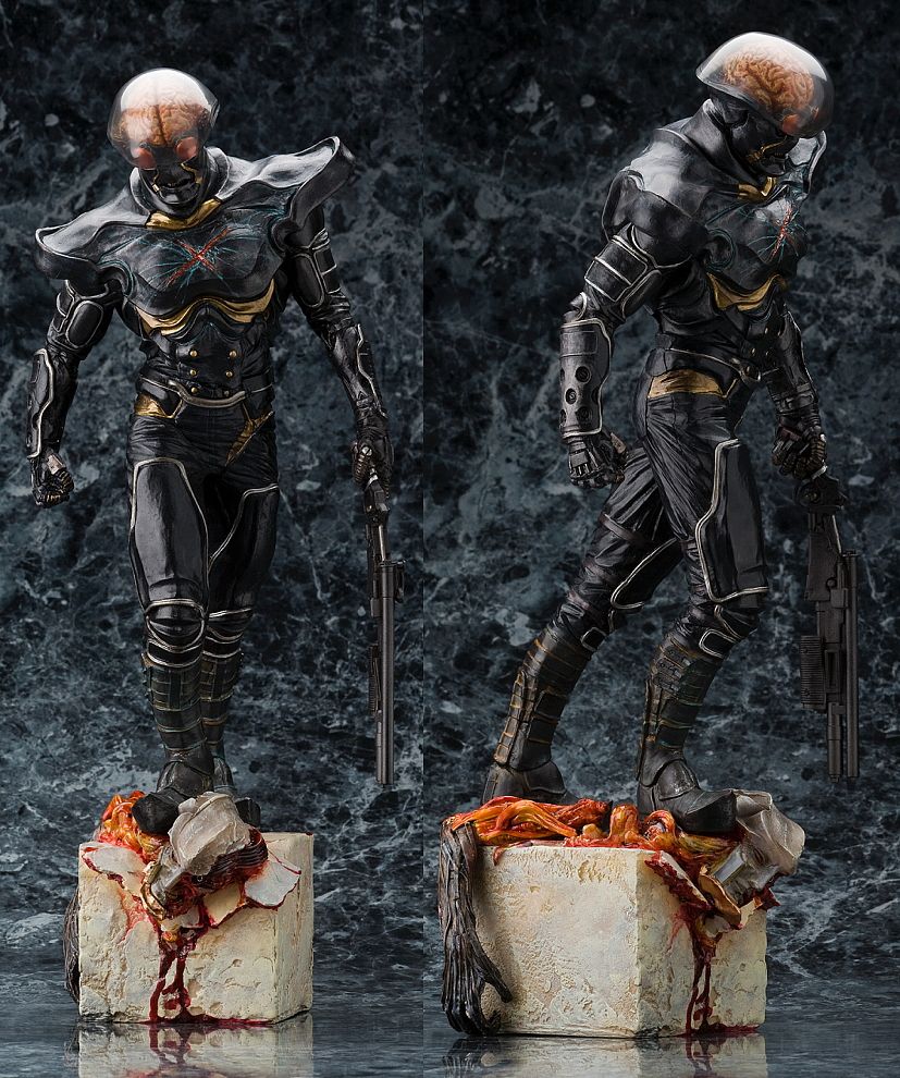 超リアル竹谷原型ハカイダーレジンキャスト完成品劇場版40センチキカイダー