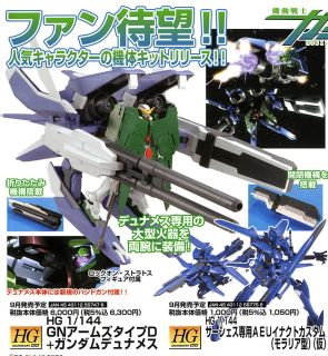 ガンダム00 HG 1/144 GNアームズ TYPE-D＋ガンダムデュナメス