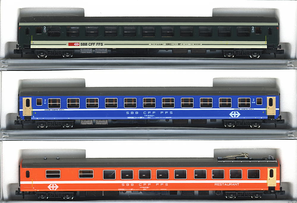KATO SBB RIC Couchette Wagenセット KATO SBB RIC Couchette Wagen