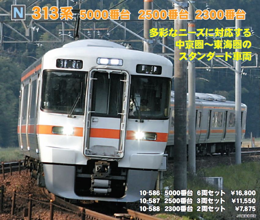313系 2500番台 (3両セット) (鉄道模型) - ホビーサーチ 鉄道模型 N