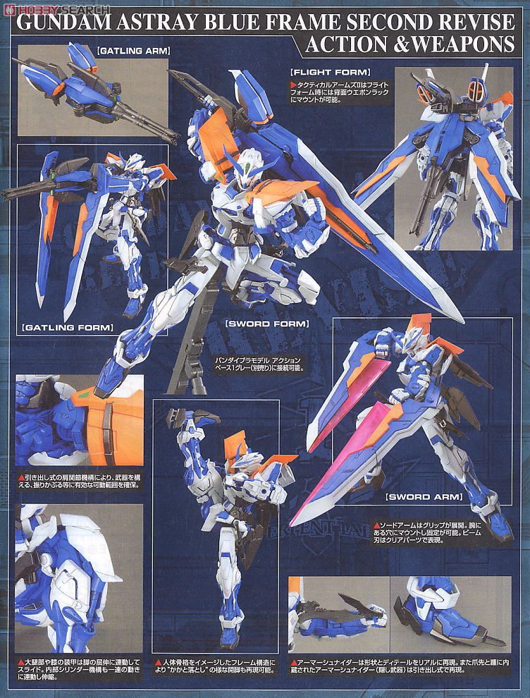 LBUILDガンダムアストレイブルーフレームセカンドリバイ ガンダム