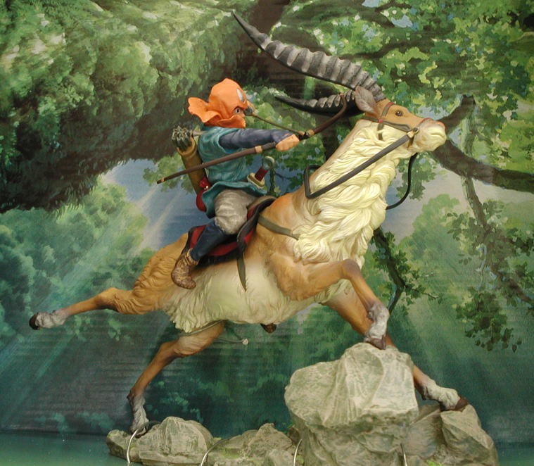 もののけ姫 アシタカ&ヤックル フィギュア もののけ姫 アシタカ