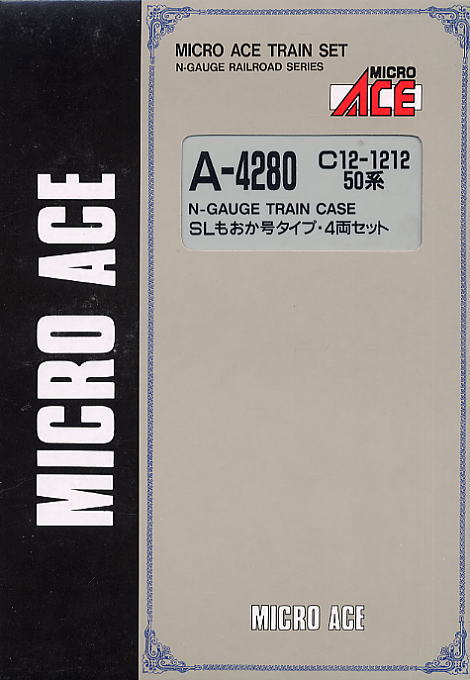 マイクロエース A-4280 C12-1212号機牽引 SLもおか号タイプ マイクロ