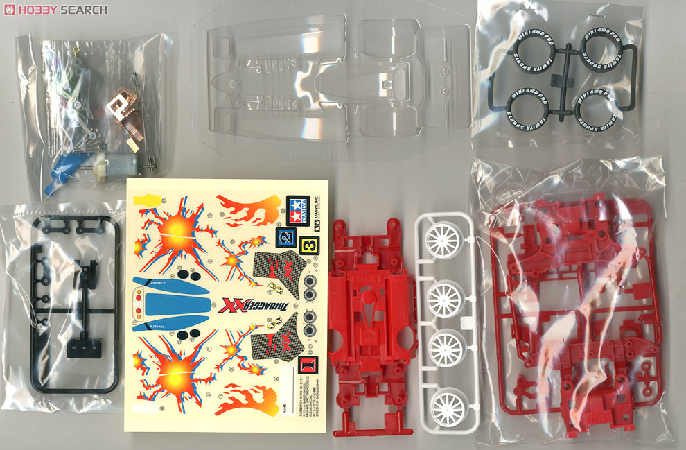 トライダガーXX クリヤースペシャル (ポリカボディ・MSシャーシ) (ミニ