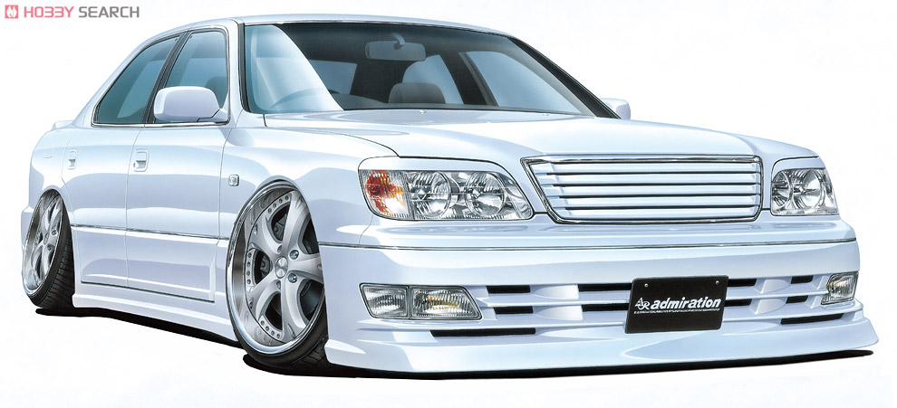 アオシマ セルシオ 30後期 完成品 ブレーン 30セルシオ 前期