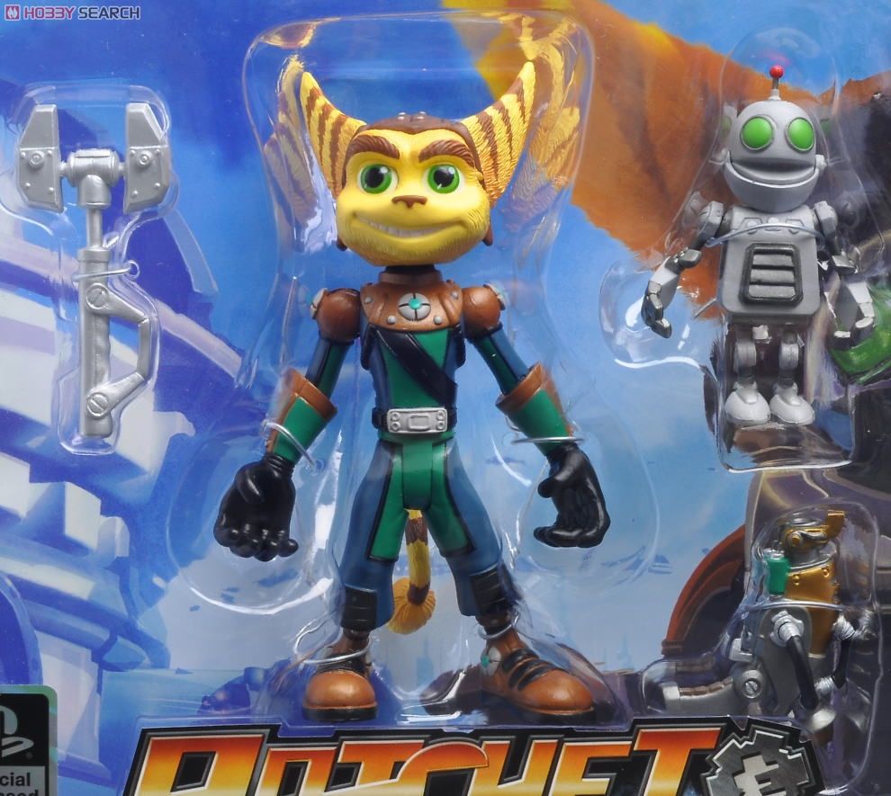 ラチェクラ ラチェット＆クランク Ratchet & Clank フィギュア